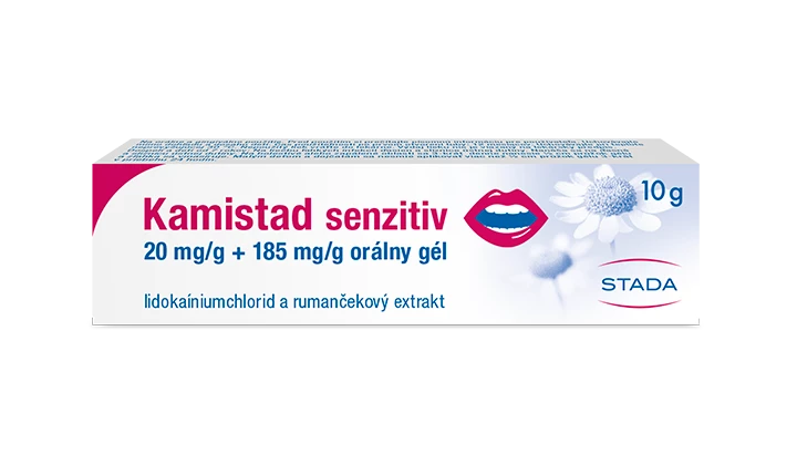 Kamistad® Senzitiv, ústny gél
Kamistad® Senzitiv, ústny gél